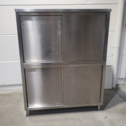 stainless steel storage cabinet